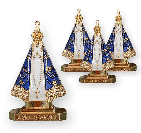[KIT COM 5 UNIDADES] Nossa Senhora Aparecida (base adesiva)