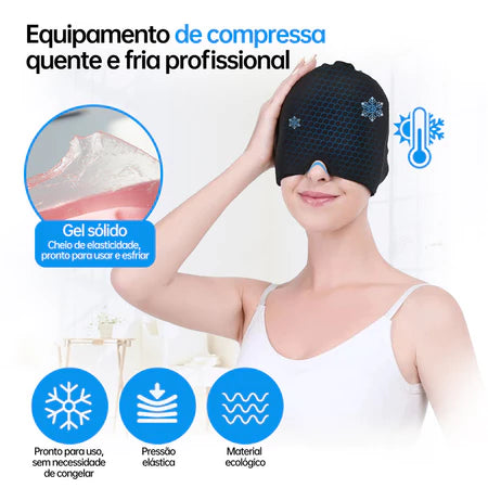 Touca Terapêutica - Alívio instantâneo para sua enxaqueca